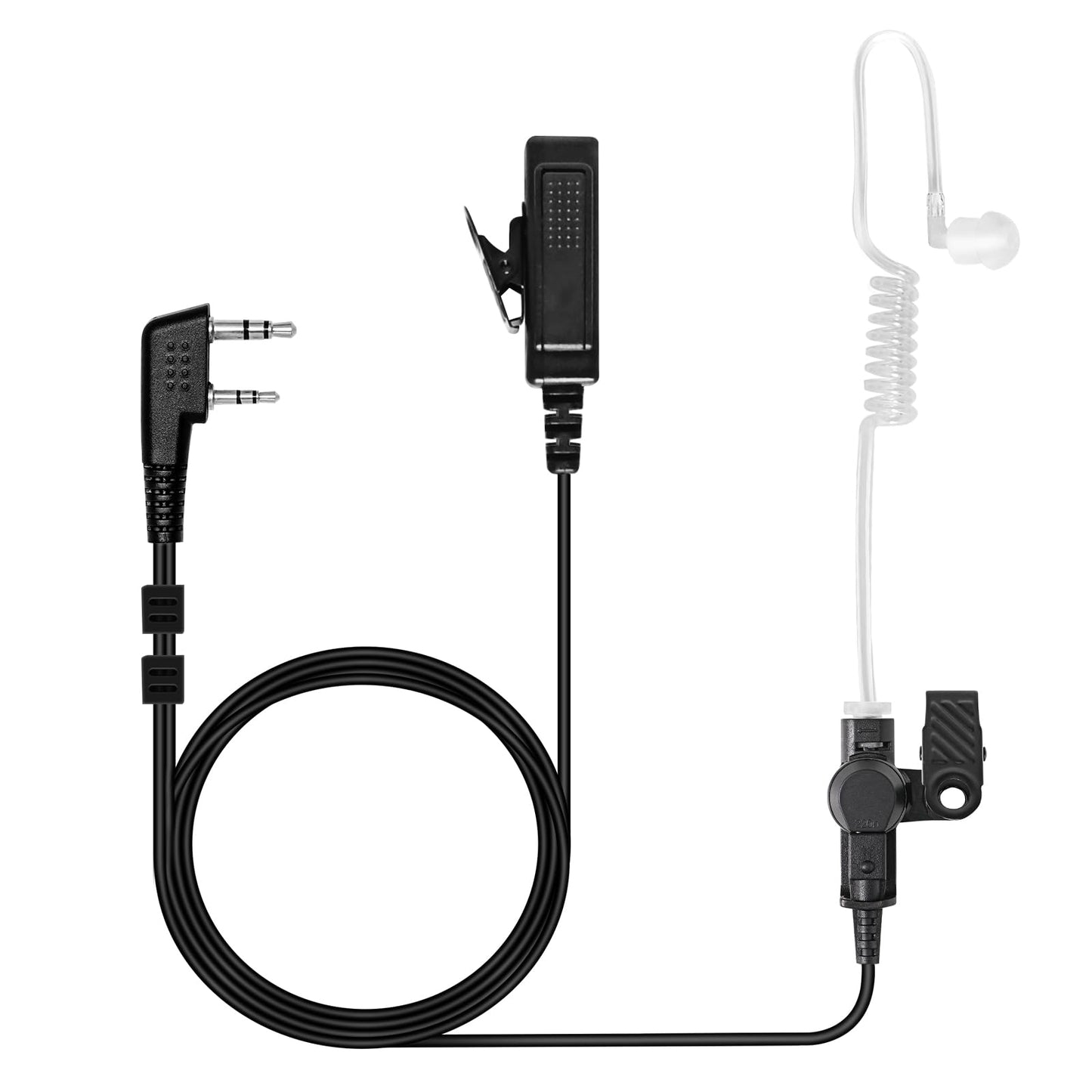 Covert PTT VOX Earpiece - KENWOOD Radio