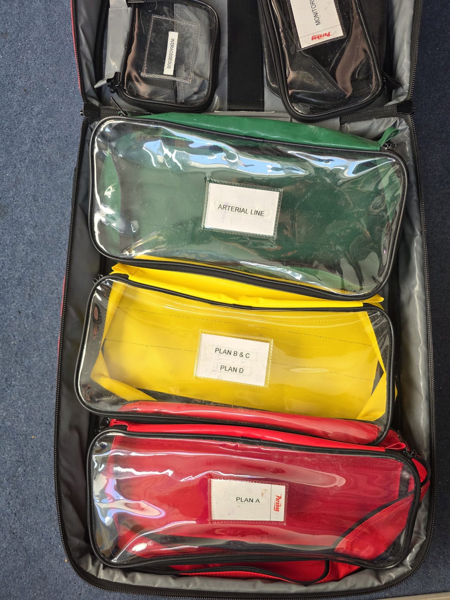 Medic Plus BackPack - TPU, 52l, Red- wear and tear