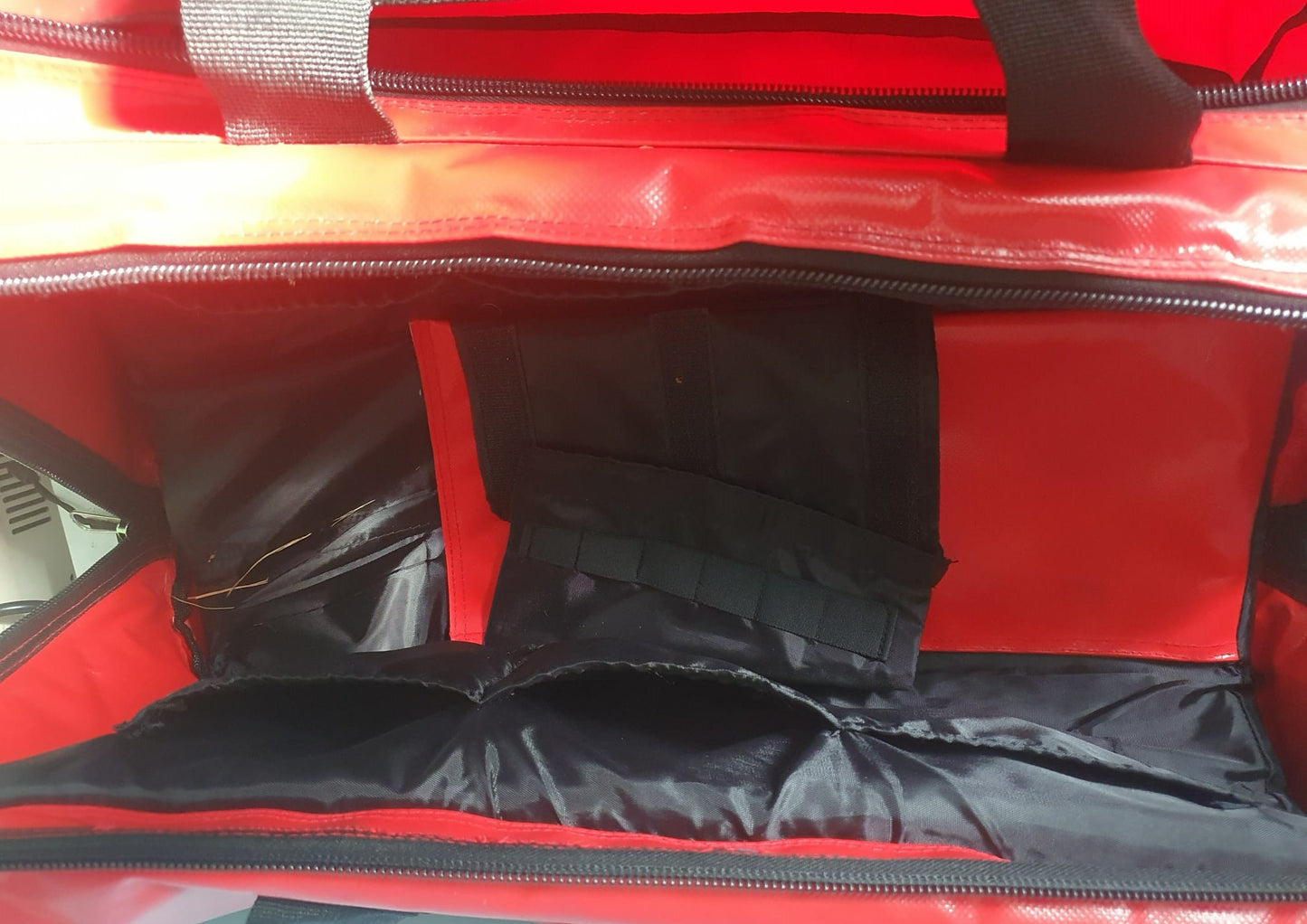 Wipe Clean Red Barrel Bag