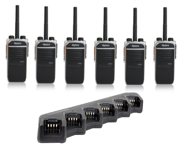 Hytera PD605 and charger