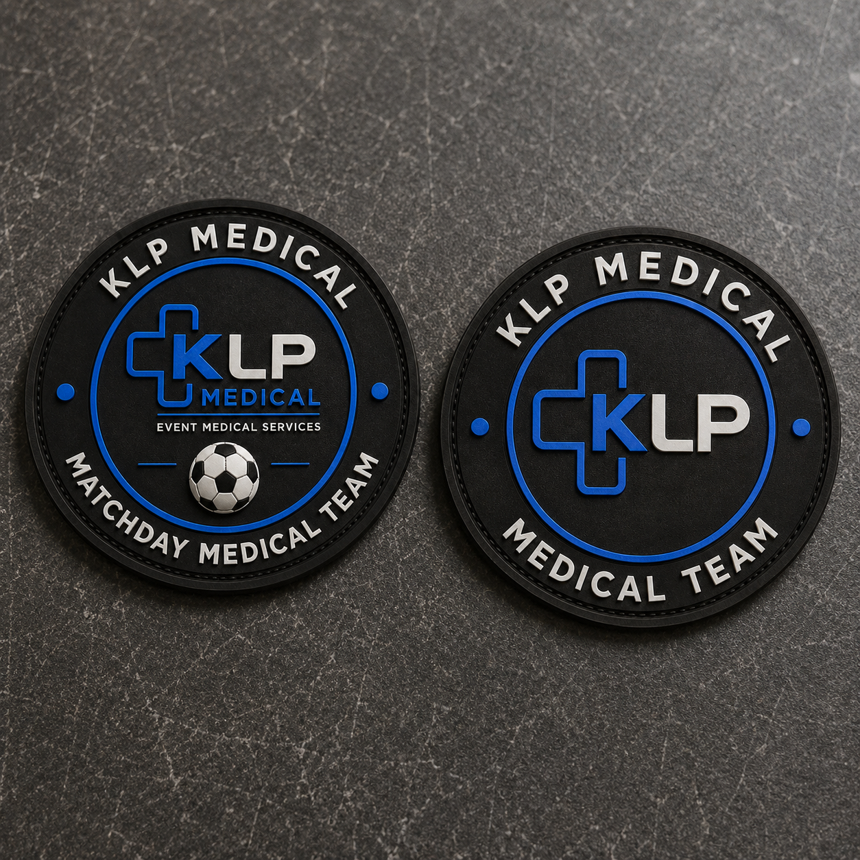 Custom PVC Patches – Velcro Backed | Your Own Design | 8cm or 10cm