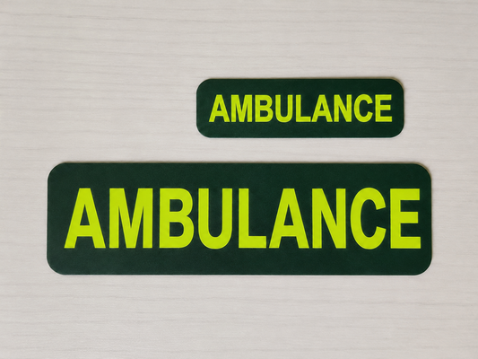 AMBULANCE Heat Transfer Patch