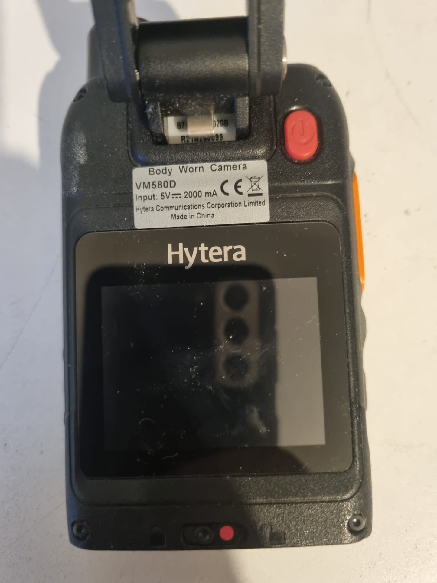 Hytera VM580D Body Worn Camera