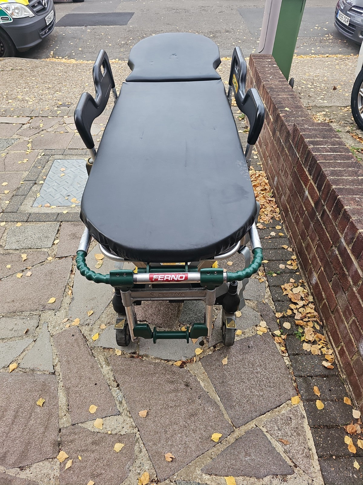 Ferno FERNO Megasus Ambulance Stretcher + Genuine Ferno Side cushion bolster